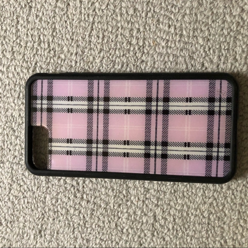 WILDFLOWER PURPLE PLAID IPHONE 8plus CASE